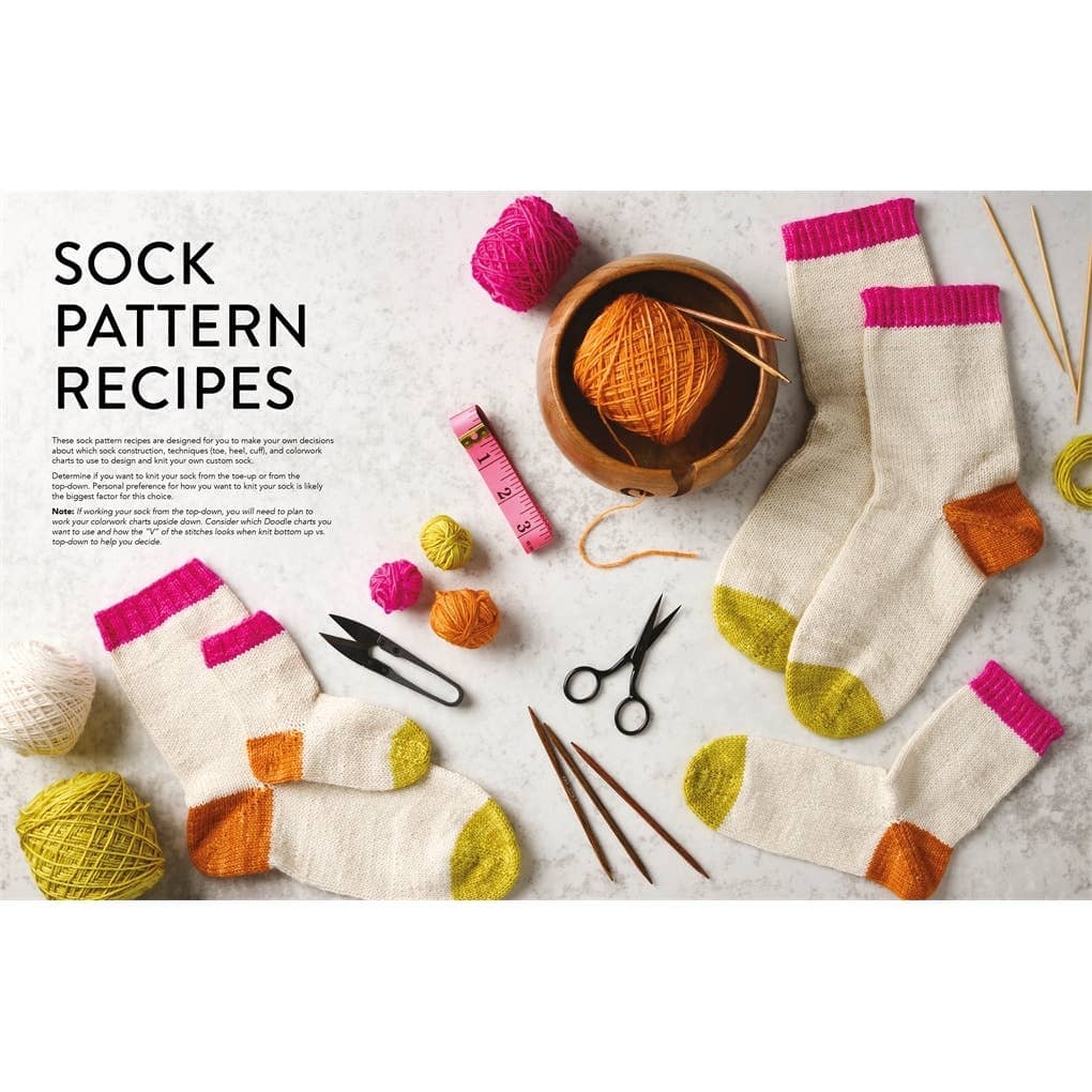 The Doodle Sock Knitting Directory by Jamie Lomax