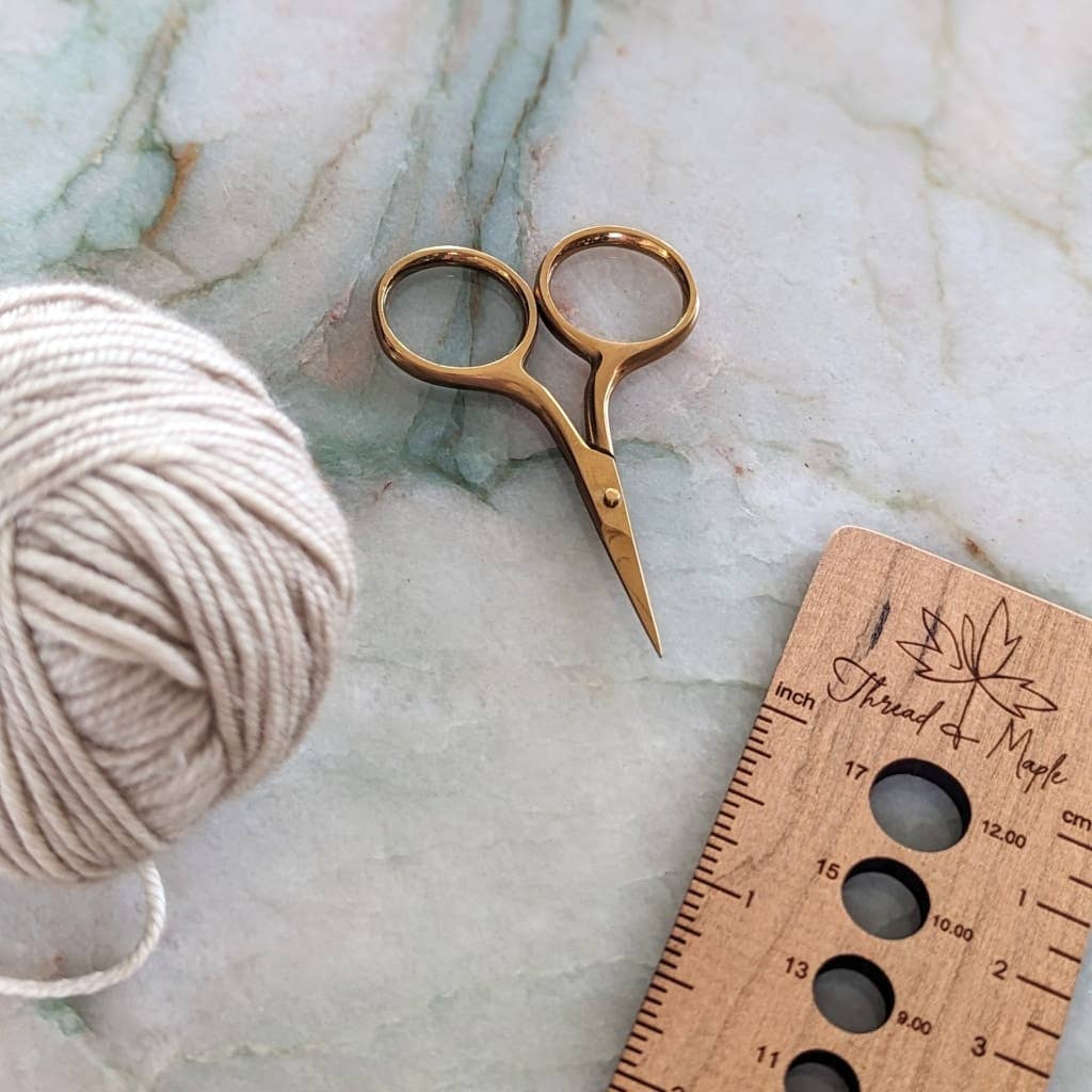 Thread &amp; Maple Mini Scissors