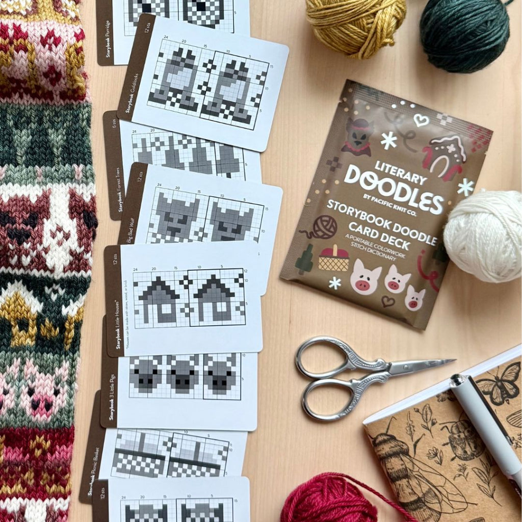 Storybook Doodle Deck Pattern by Pacific Knit Co.