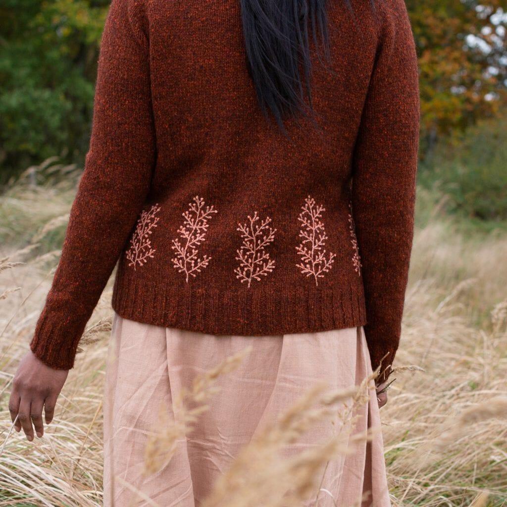 Embroidery on Knits by Judit Gummlich - Tangled Yarn