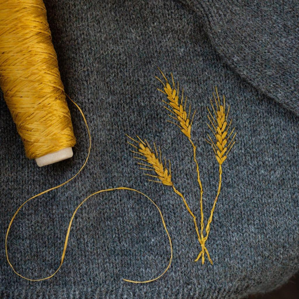 Embroidery on Knits by Judit Gummlich - Tangled Yarn