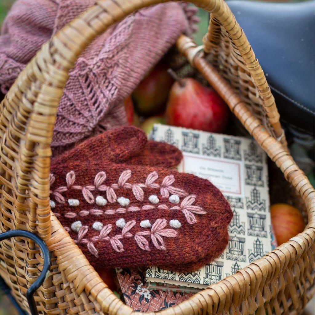 Embroidery on Knits by Judit Gummlich - Tangled Yarn