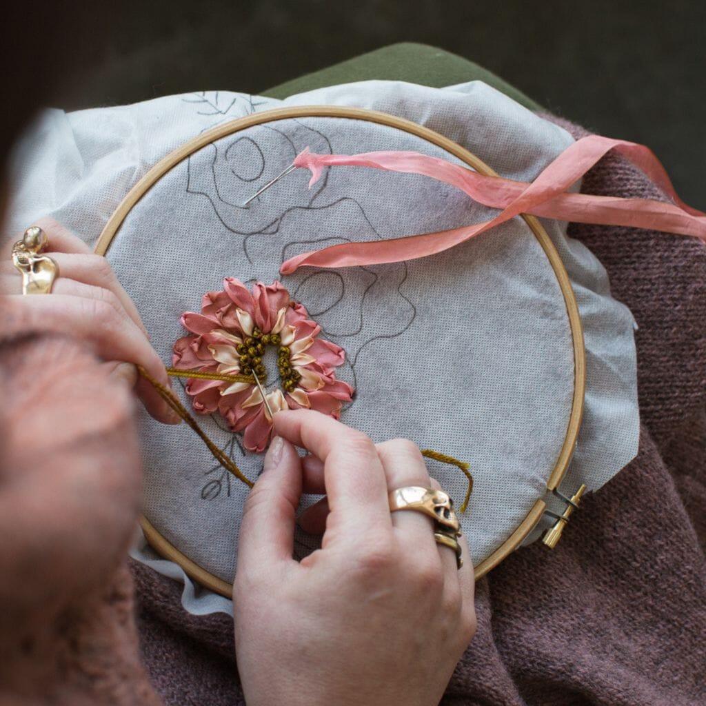 Embroidery on Knits by Judit Gummlich - Tangled Yarn