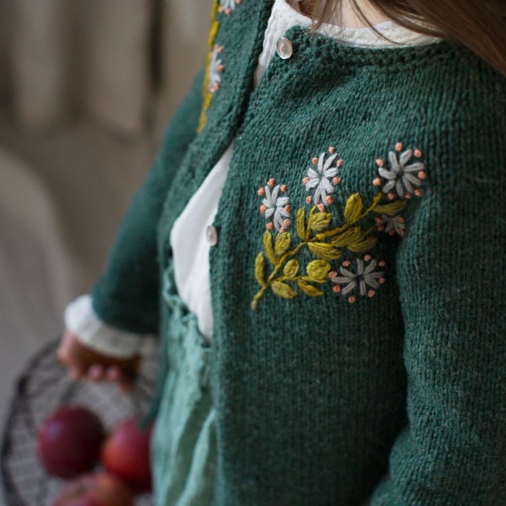 Embroidery on Knits by Judit Gummlich - Tangled Yarn