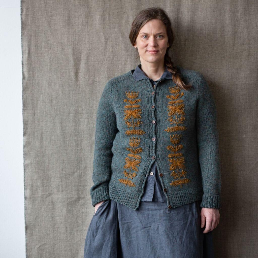 Embroidery on Knits by Judit Gummlich - Tangled Yarn
