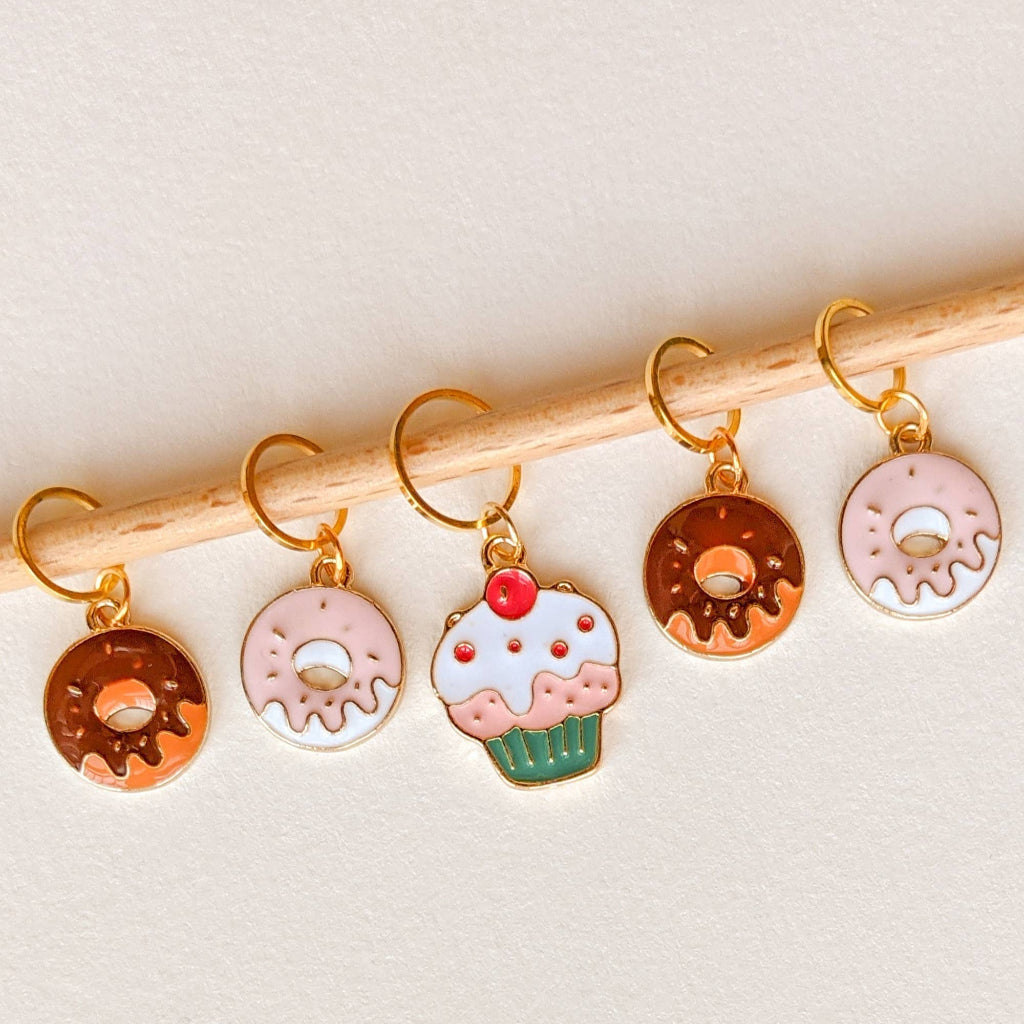 Donut Stitch Markers | Hello Kim | Tangled Yarn UK