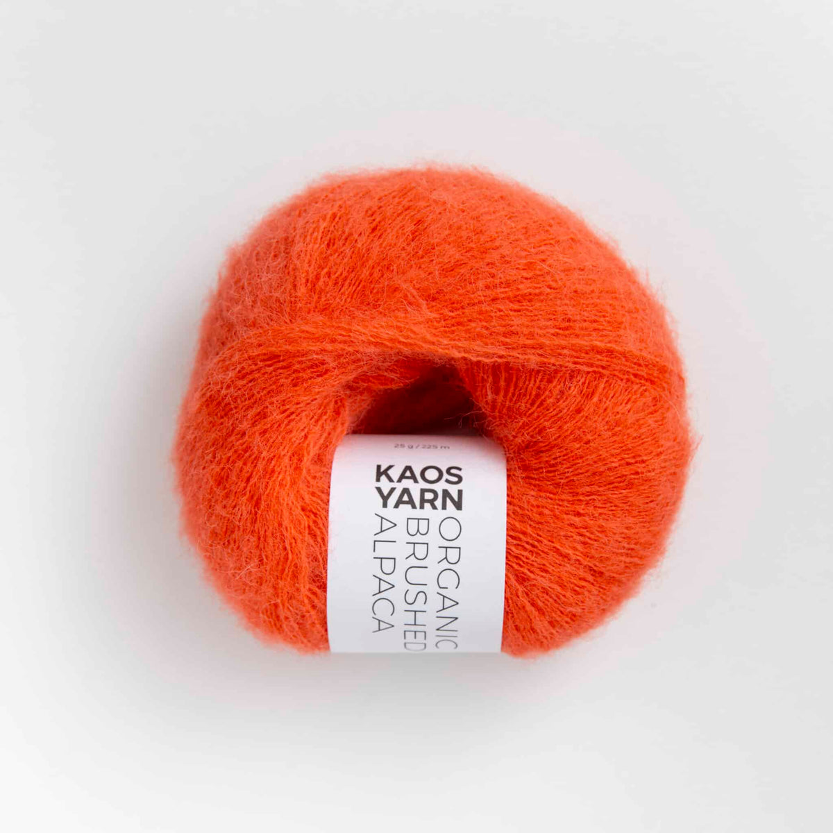 Kaos Yarn Organic Brushed Alpaca | Fierce