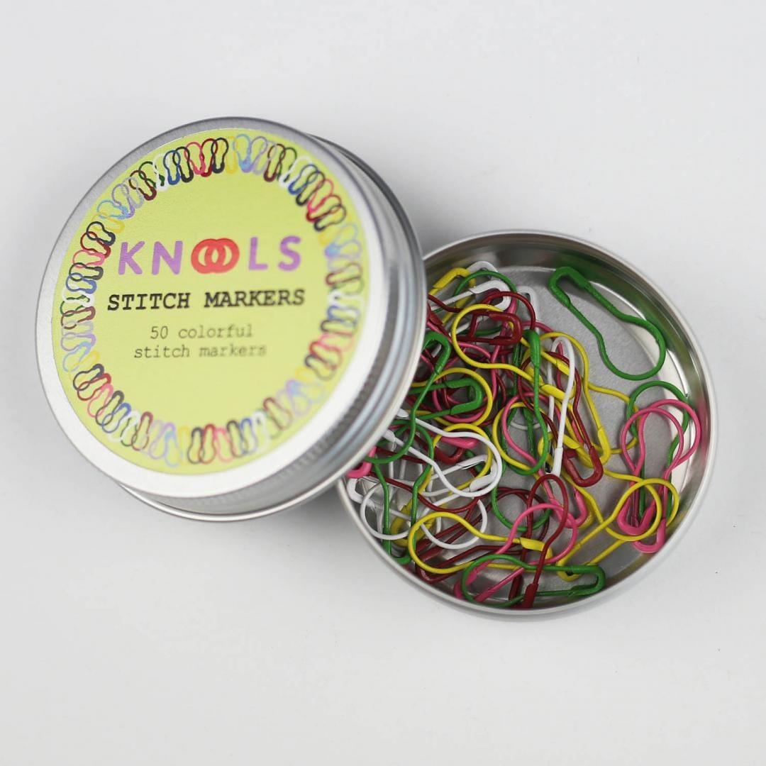 Knools Opening Coloured Stitch Markers - Tangled Yarn