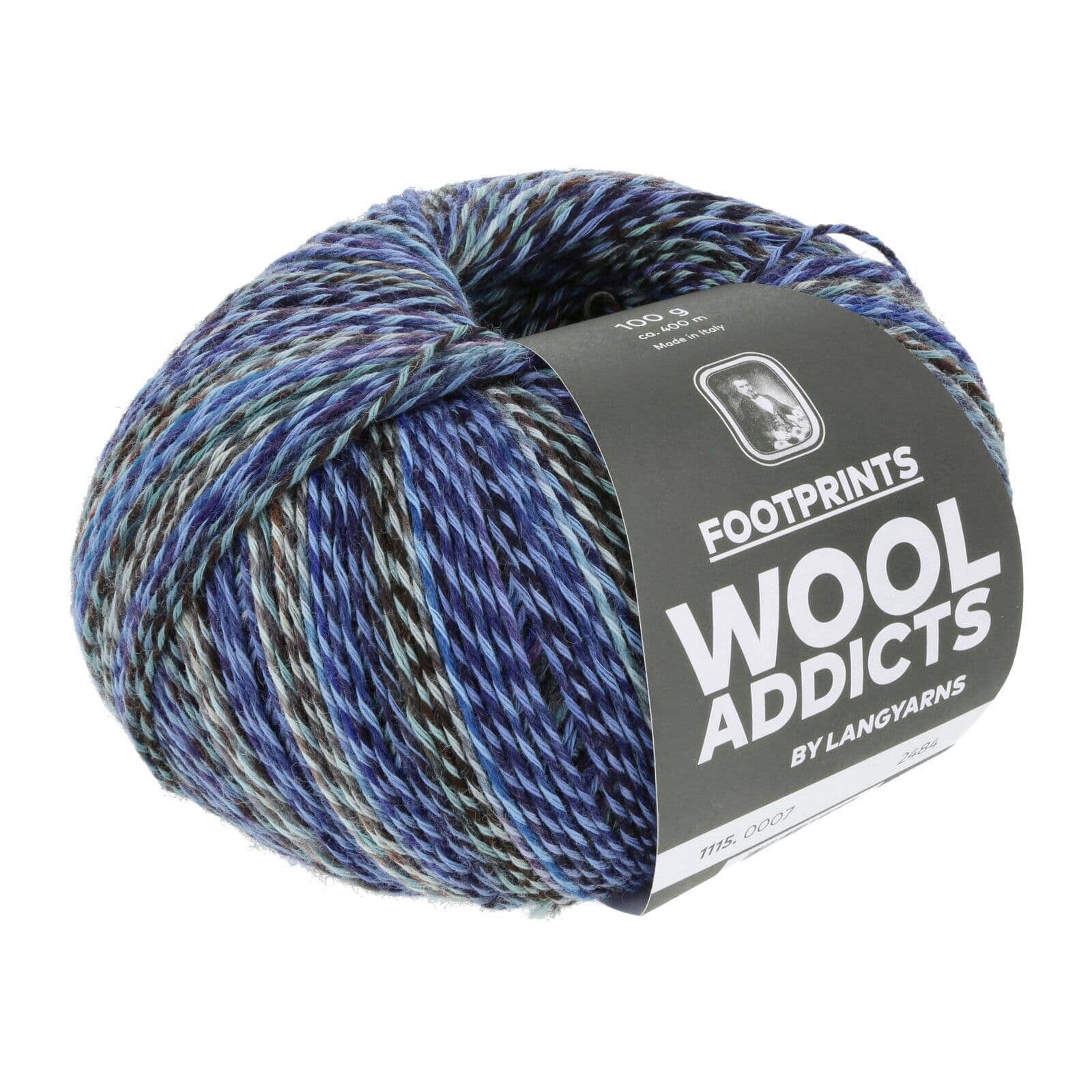 Foot Prints Wool Addicts  | Lang Yarns | Tangled Yarn UK