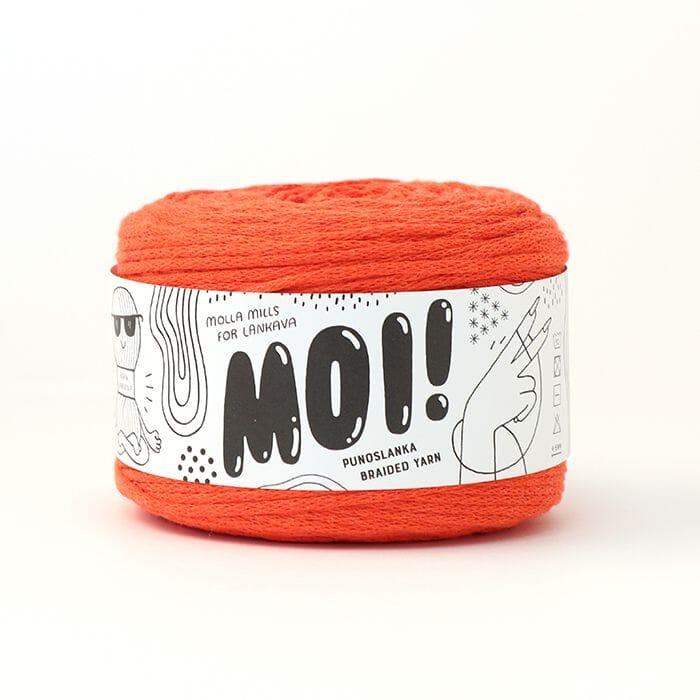 MOI Molla Mills | Crochet Cotton Orange Red | Tangled Yarn UK