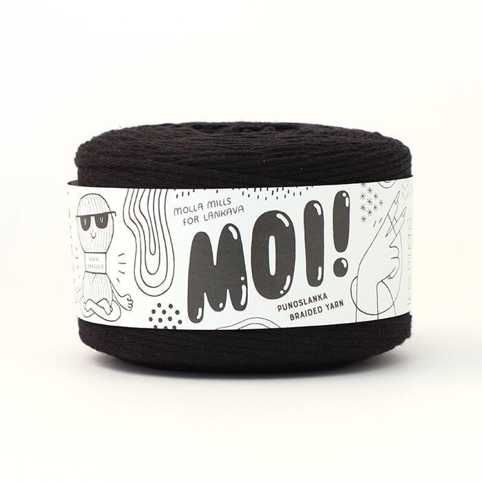 MOI Molla Mills | Crochet Cotton Black | Tangled Yarn UK
