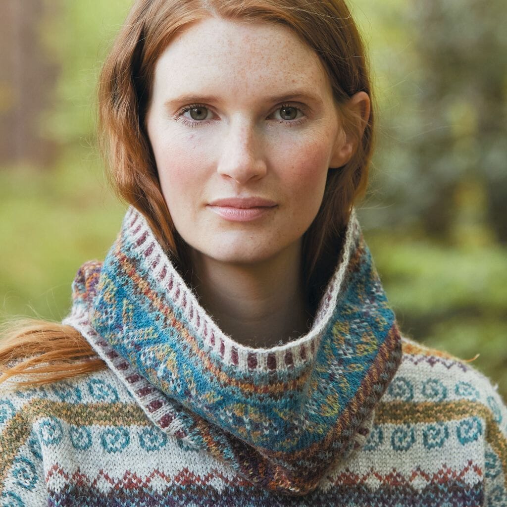 Glade Cowl |  Marie Wallin | Tangled Yarn UK