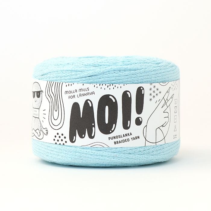 MOI Molla Mills | Crochet Cotton Blue | Tangled Yarn UK