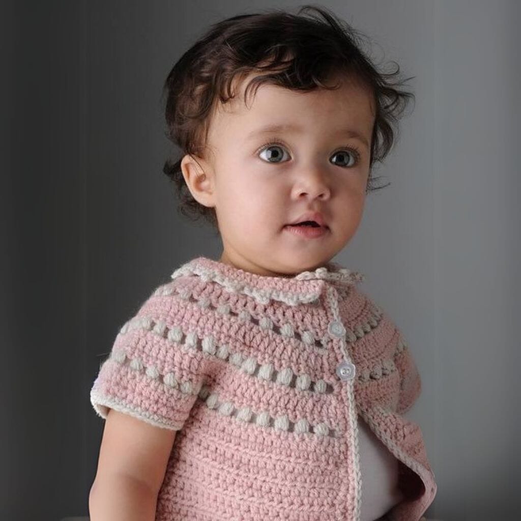 Molly Cardigan Crochet Pattern | Mrs Moon | Tangled Yarn UK