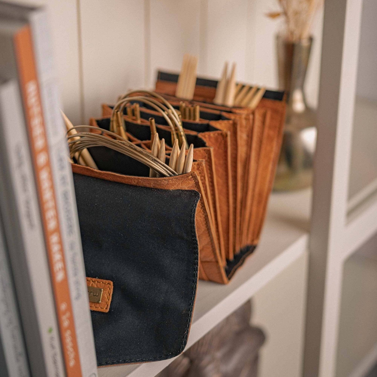 Betina Etui Needle Case | Whisky | Muud | Tangled Yarn UK