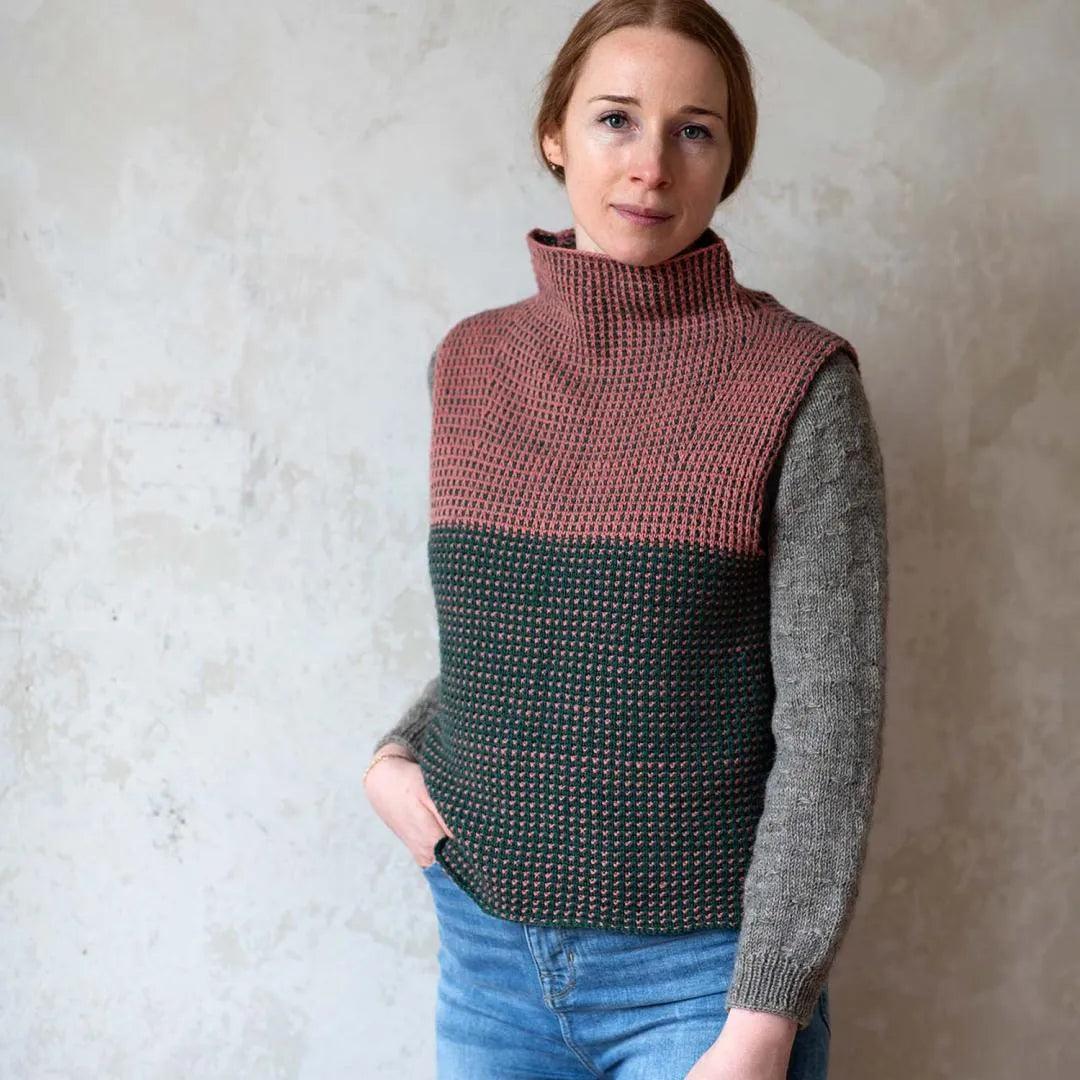 On My Radio Slipover [Knitting Pattern] - Tangled Yarn