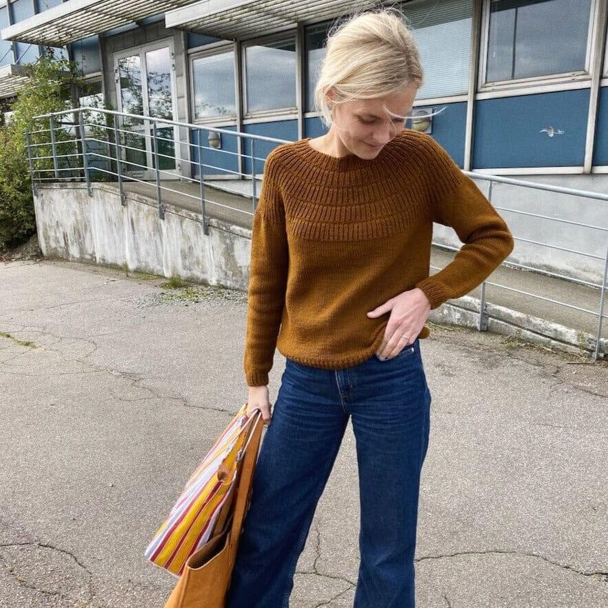 PetiteKnit Anker&#39;s Sweater - My Size - Tangled Yarn