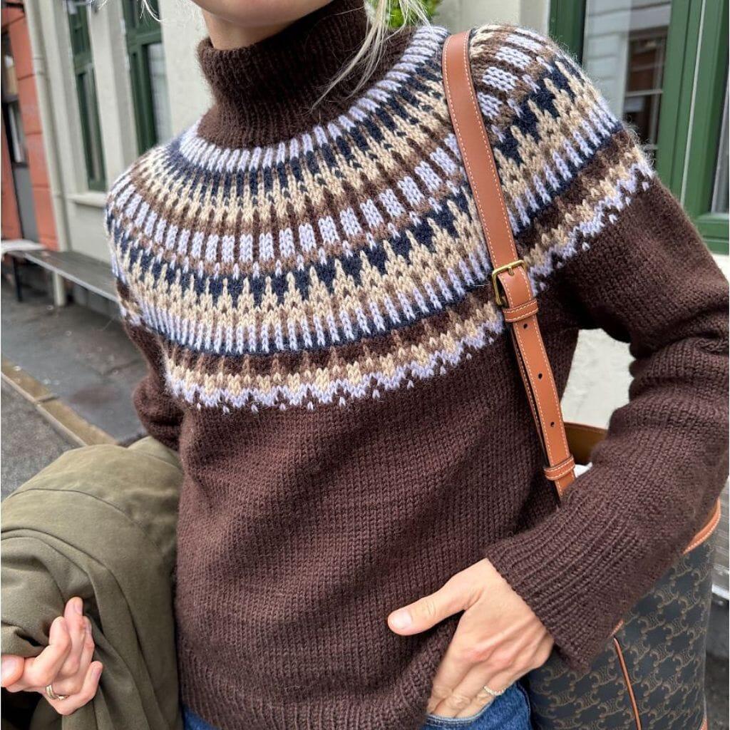 PetiteKnit Celeste Sweater - Tangled Yarn