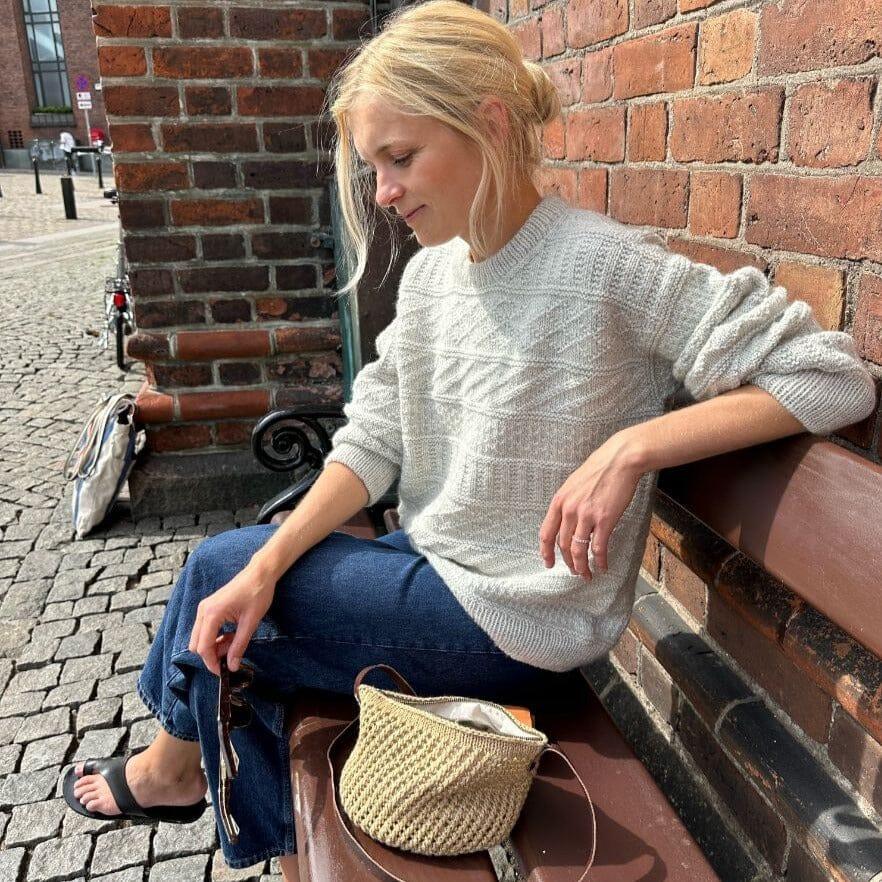 PetiteKnit Storm Sweater (Adult) - Tangled Yarn