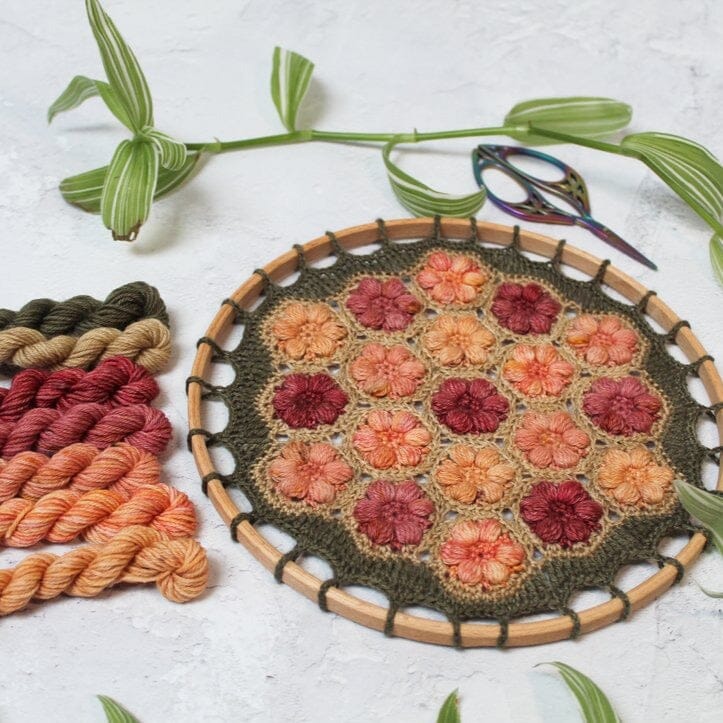 Peach Blossom Mandala Kit