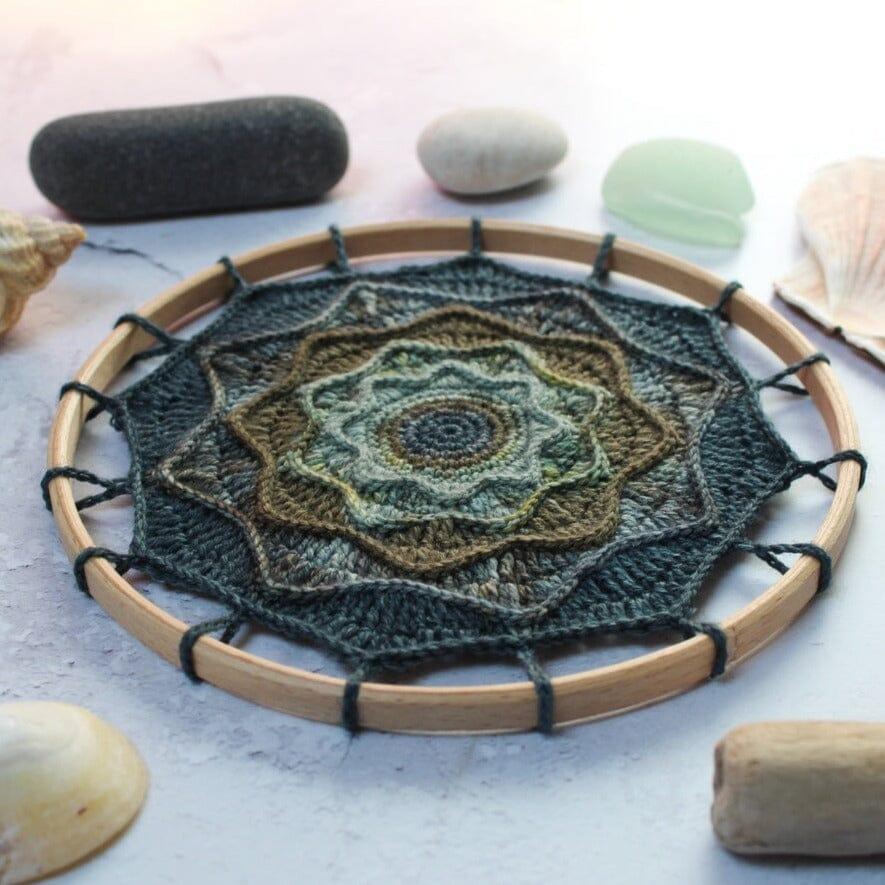 Rough Seas Mandala Kit - Tangled Yarn