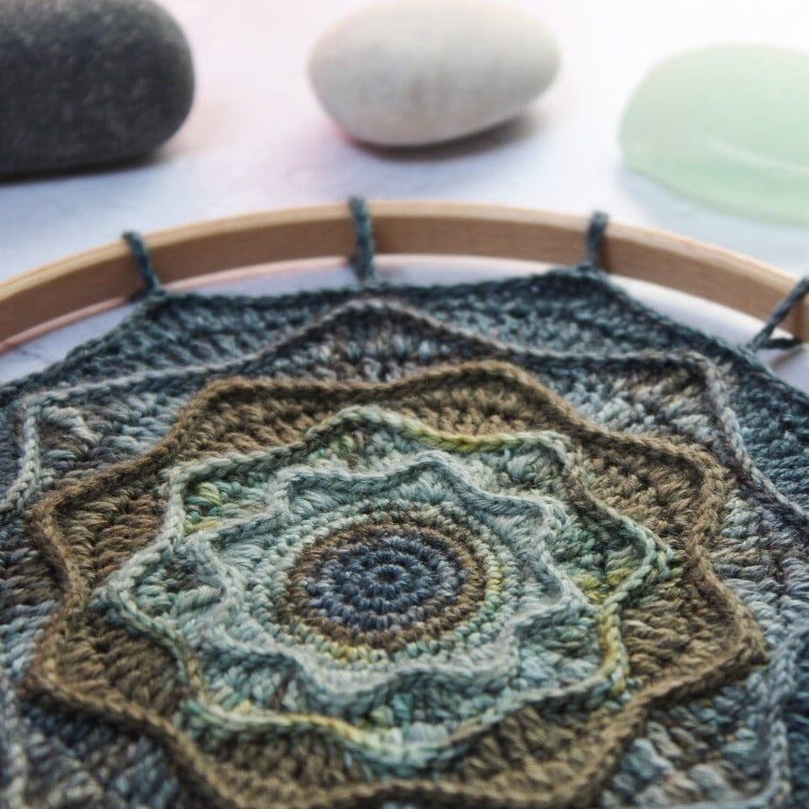 Rough Seas Mandala Kit - Tangled Yarn