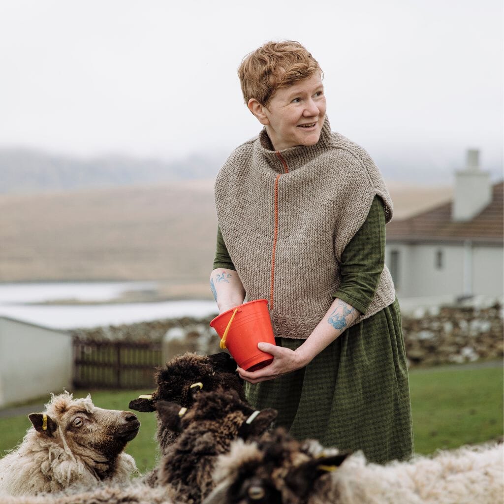 Shetland Shades: Stories in Wool by Gudrun Johnston