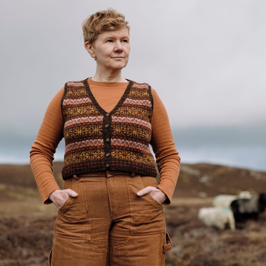 Shetland Shades: Stories in Wool by Gudrun Johnston