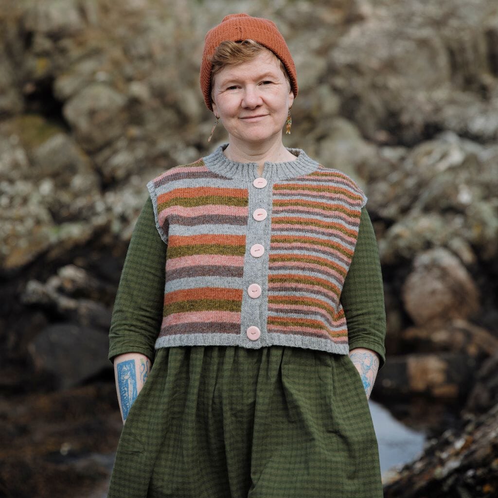 Shetland Shades: Stories in Wool by Gudrun Johnston