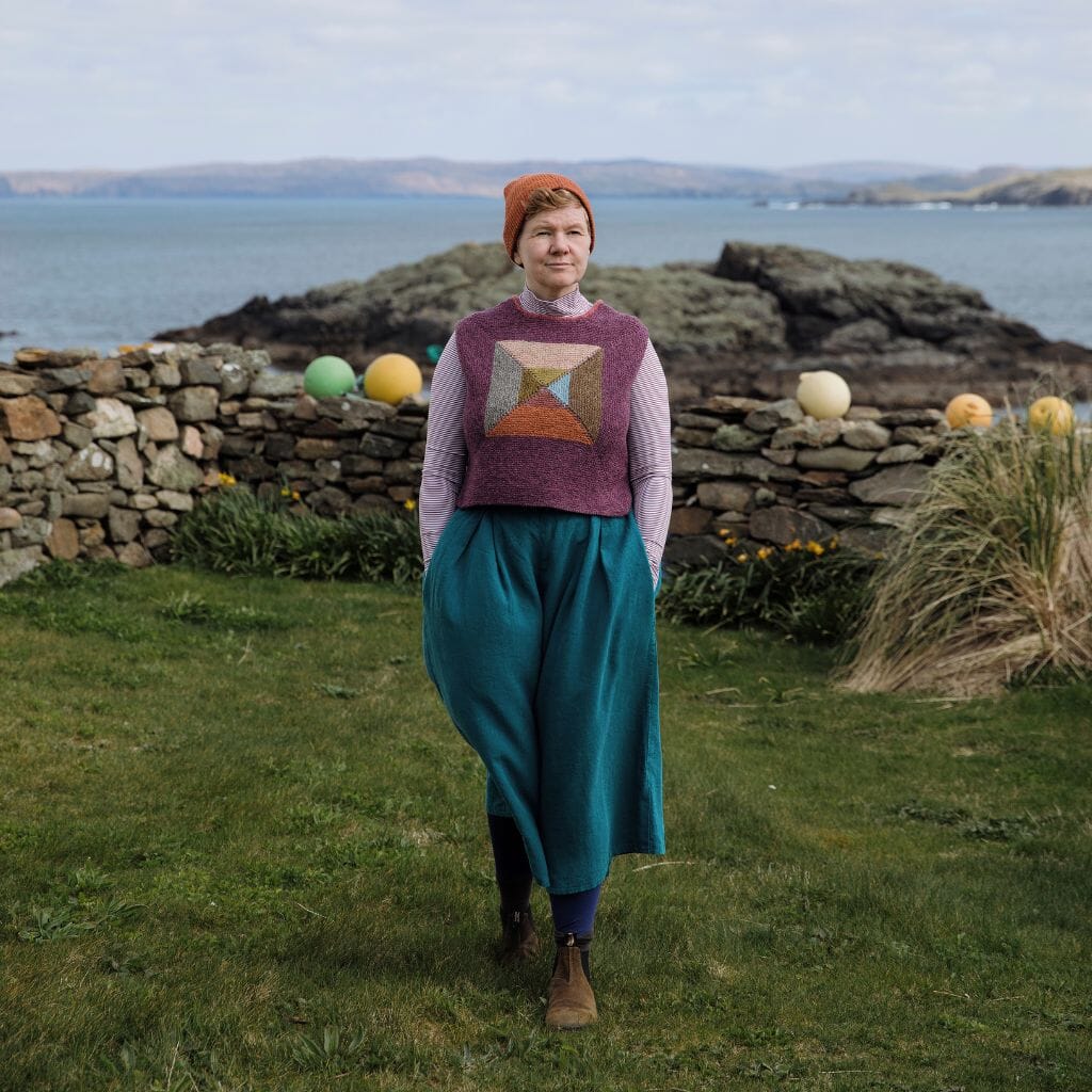 Shetland Shades: Stories in Wool by Gudrun Johnston