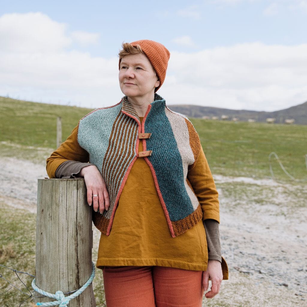 Shetland Shades: Stories in Wool by Gudrun Johnston