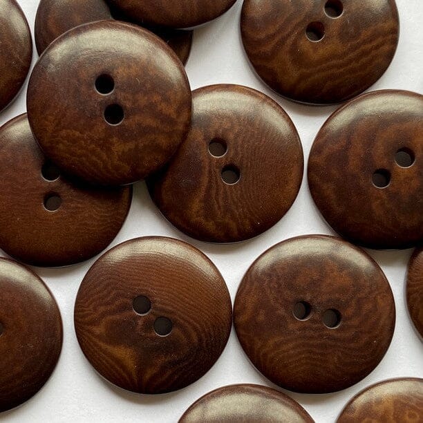 20mm - Simple Two Hole Corozo Button