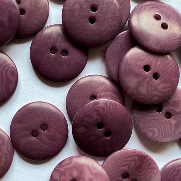 20mm - Simple Two Hole Corozo Button