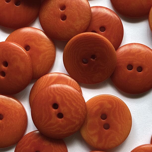 20mm - Simple Two Hole Corozo Button