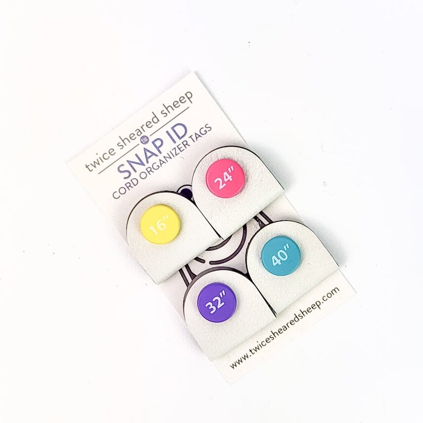 Snap ID Cord Organiser Tags