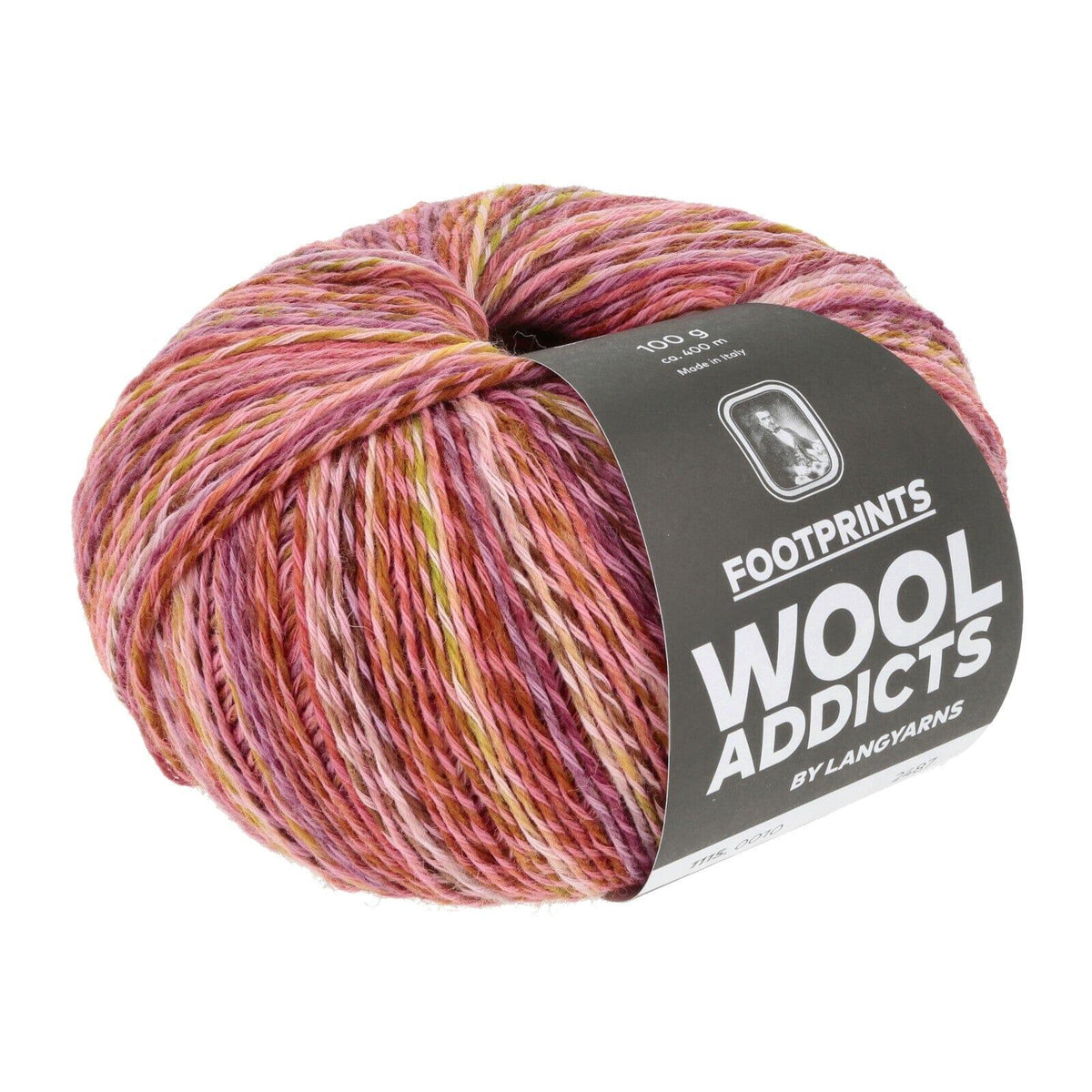 Foot Prints Wool Addicts 10 | Lang Yarns | Tangled Yarn UK