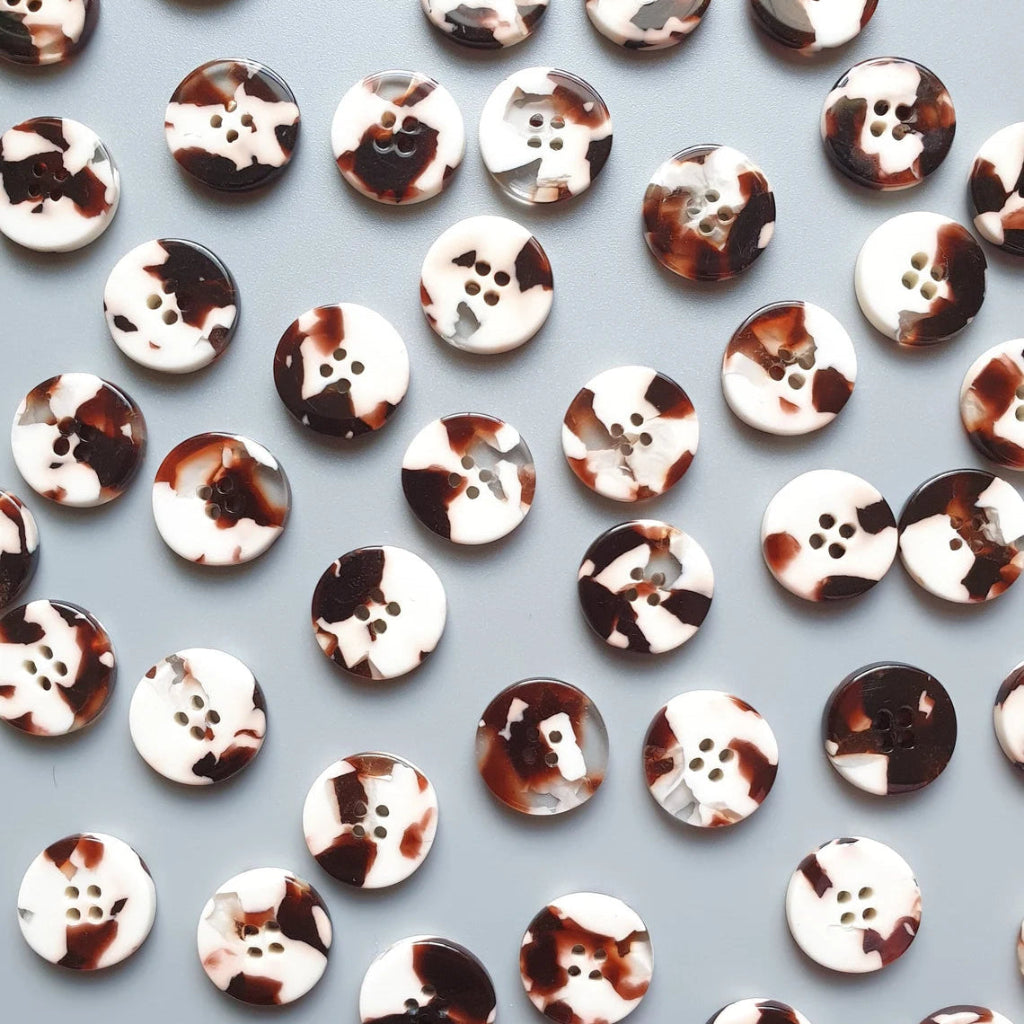 20mm - Pigeon Wishes Bio-Resin Buttons