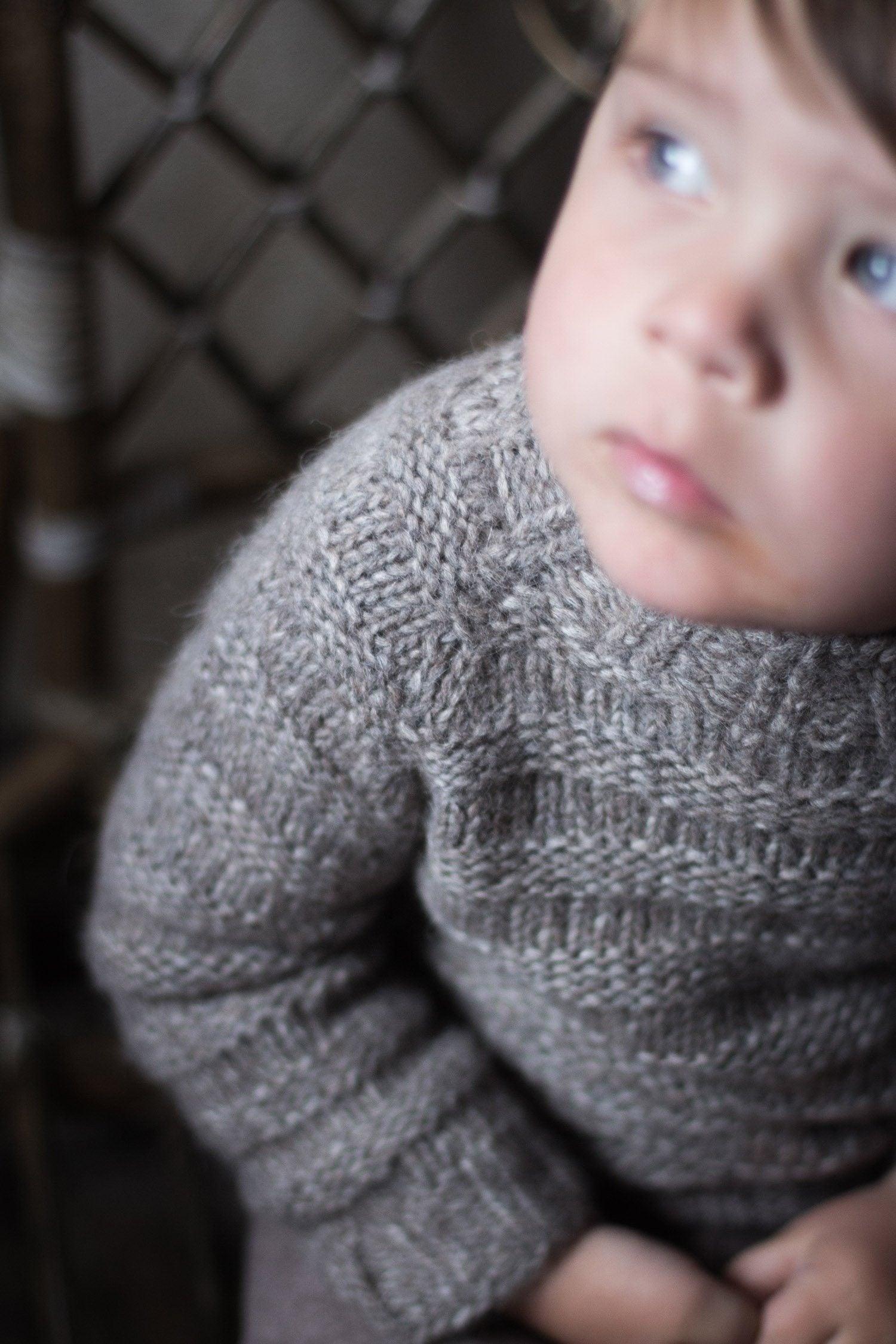 CaMaRose Basic Baby Sweater [Trine Bertelsen] -  - Knitting Pattern
