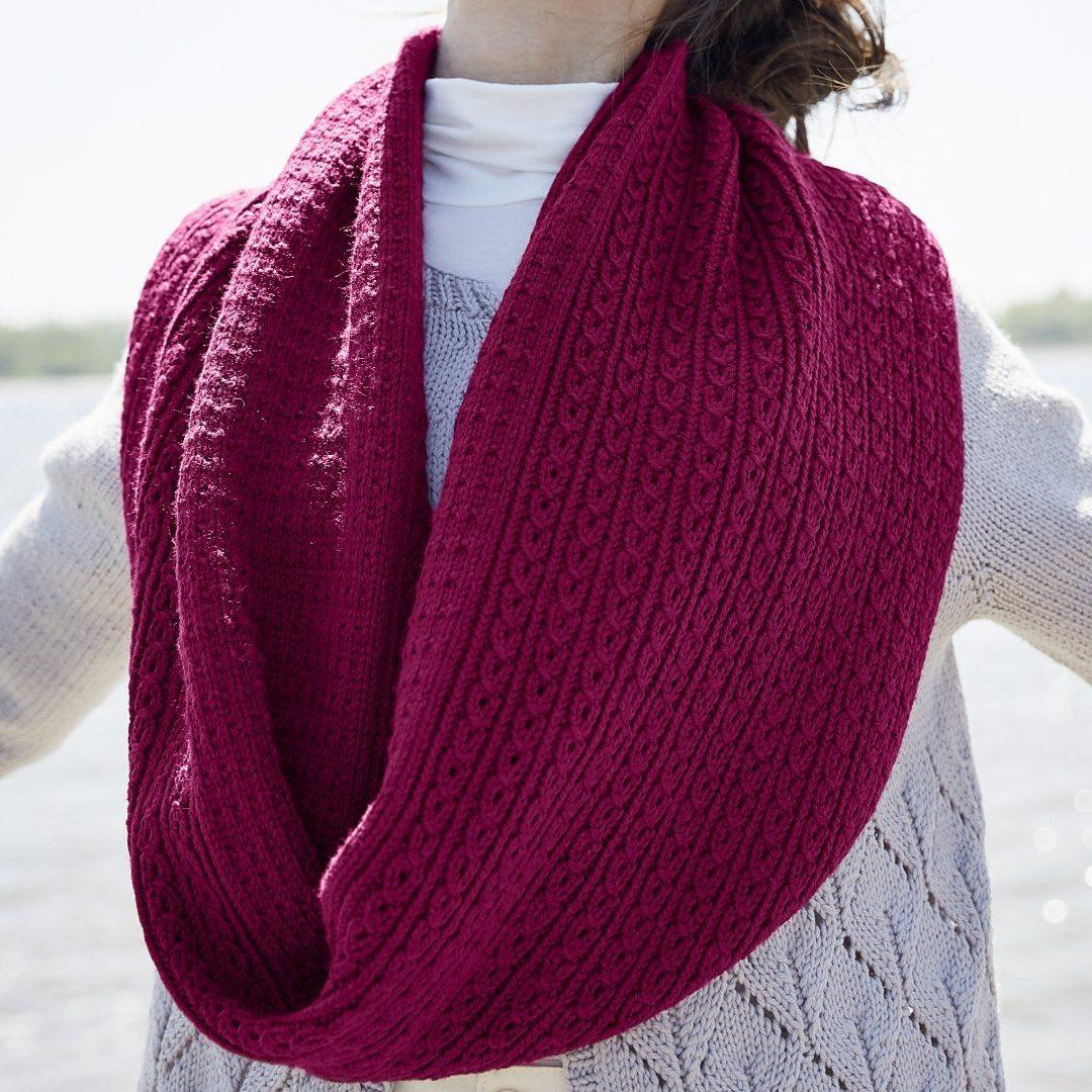 Rosy Green Wool Toco [Knitting Pattern] -  - Downloadable Knitting Pattern