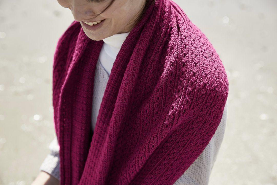 Rosy Green Wool Toco [Knitting Pattern] -  - Downloadable Knitting Pattern
