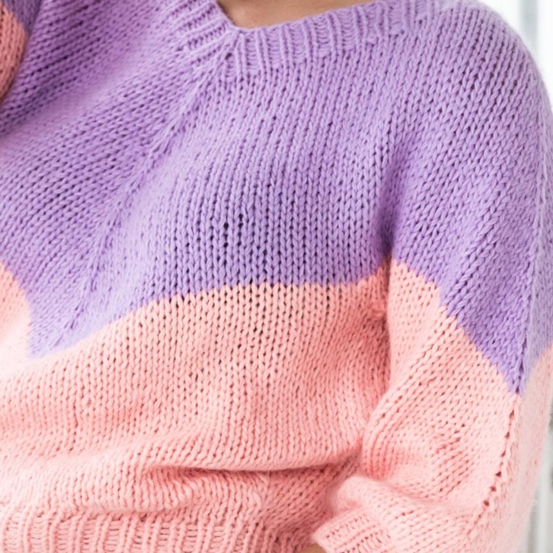 Kaos Yarn Kant Sweater Pattern -  - 