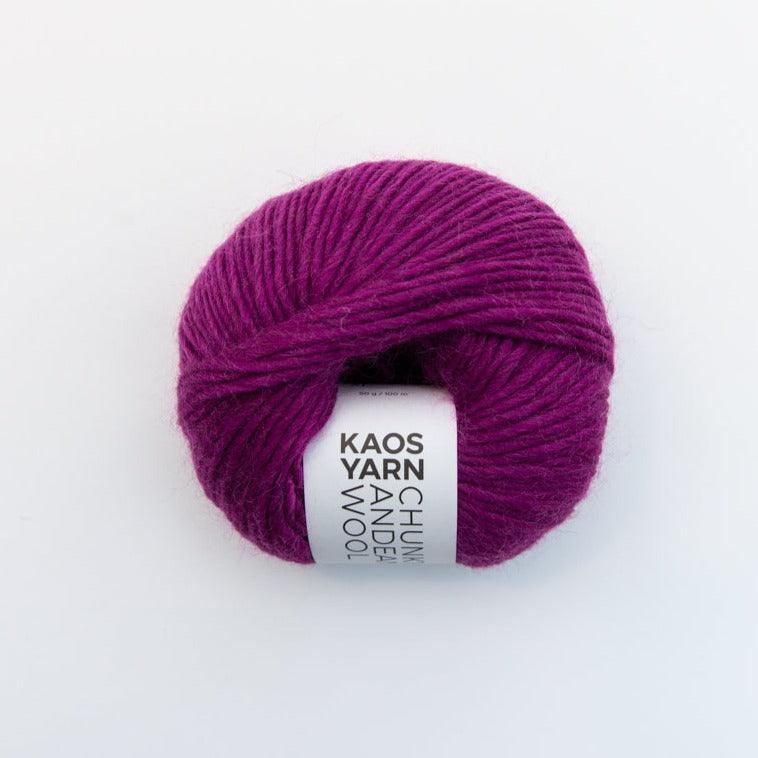 Kaos Yarn Kaos Chunky Andean Wool - 6055 Magnificent - Chunky Knitting Yarn