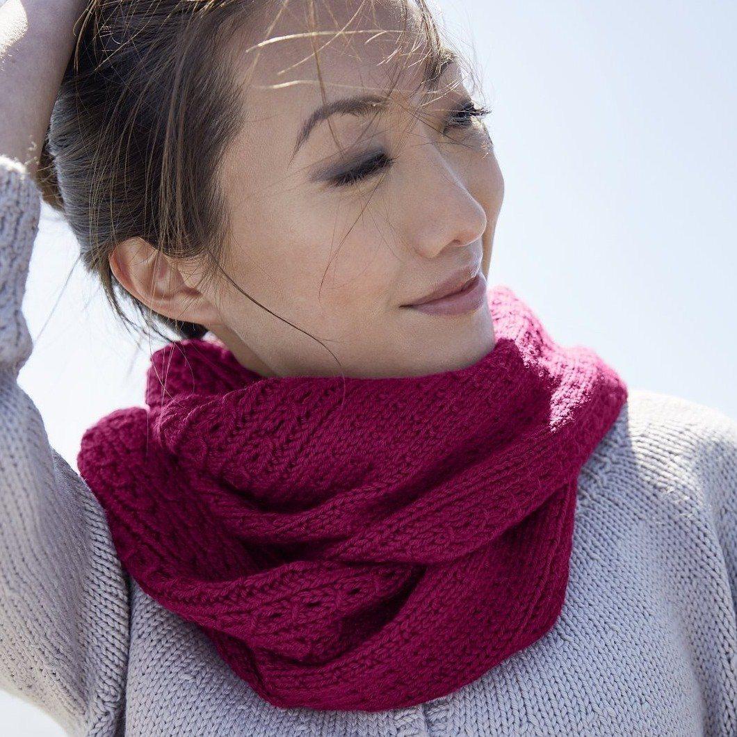 Rosy Green Wool Toco [Knitting Pattern] -  - Downloadable Knitting Pattern