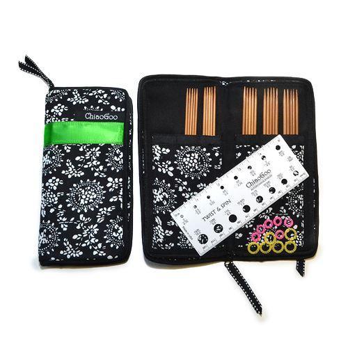 ChiaoGoo Chiaogoo Bamboo DPN 6&quot; Set -  - Knitting Needles