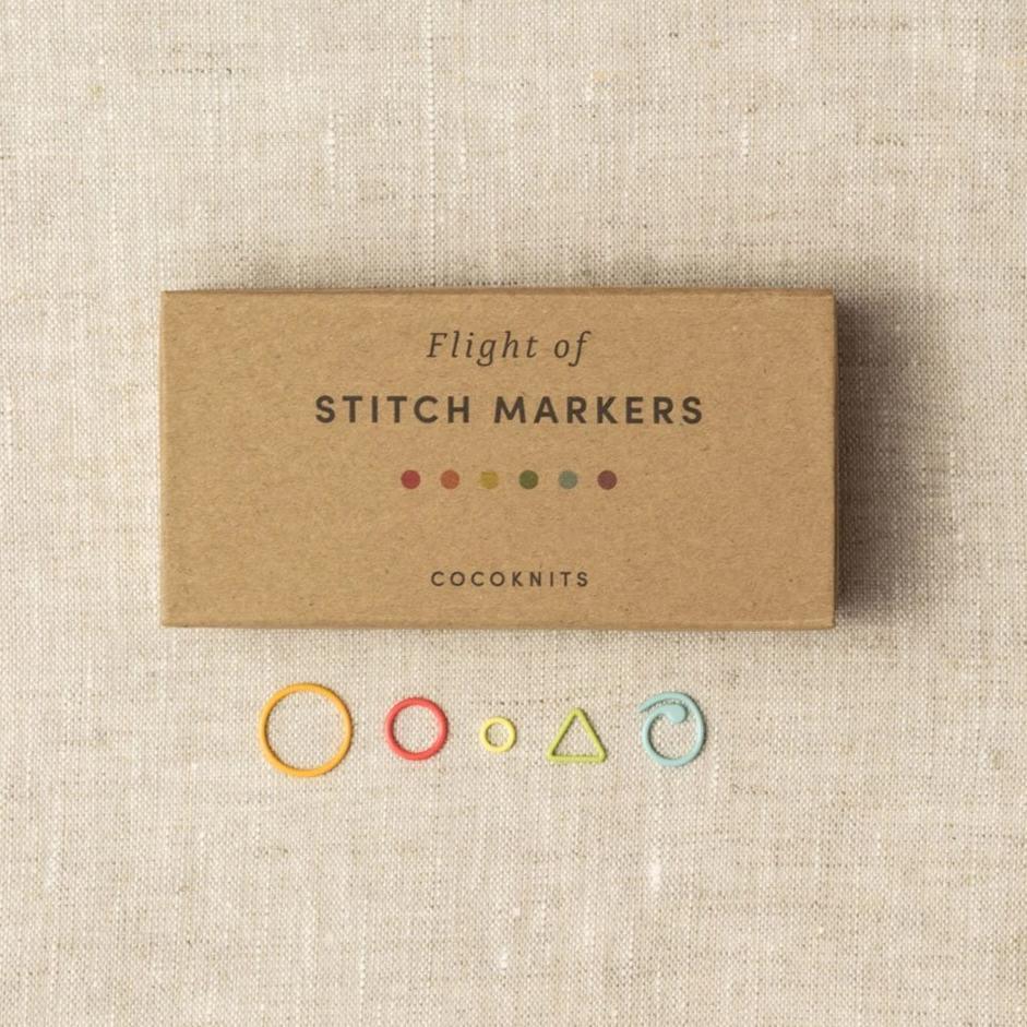Cocoknits Cocoknits Flight of Stitch Markers -  - Tools