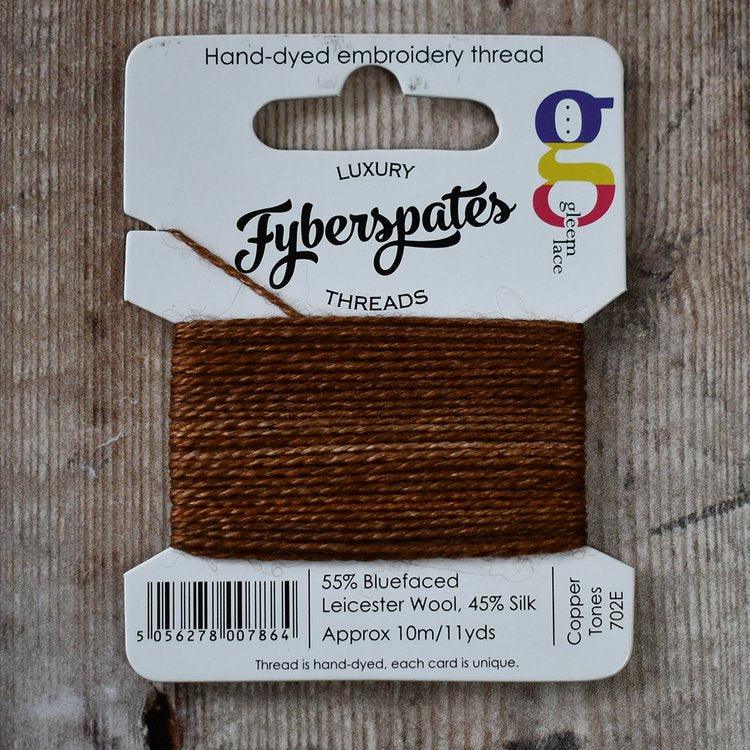 Fyberspates Fyberspates Gleem Embroidery Thread - Copper Tones - 
