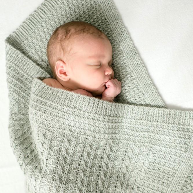 Tot Toppers Lee Blanket [Tot Toppers] -  - Knitting Pattern