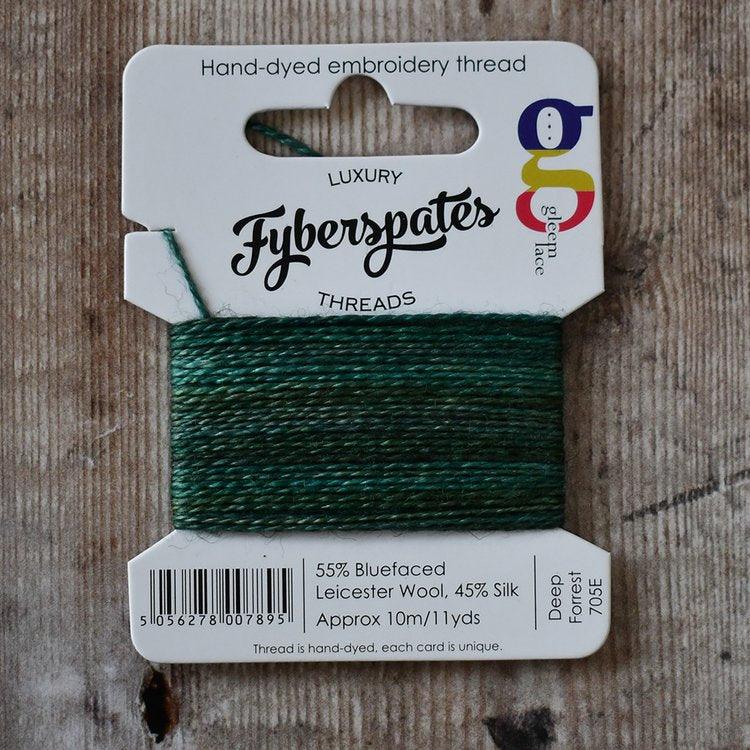 Fyberspates Fyberspates Gleem Embroidery Thread - Deep Forest - 