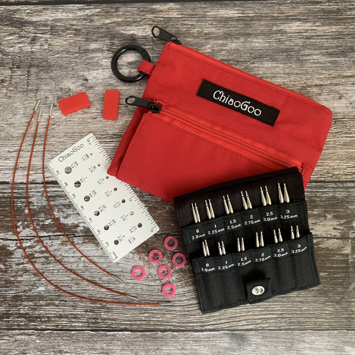 ChiaoGoo ChiaoGoo Twist Shorties Set - Mini -  - Knitting Needles