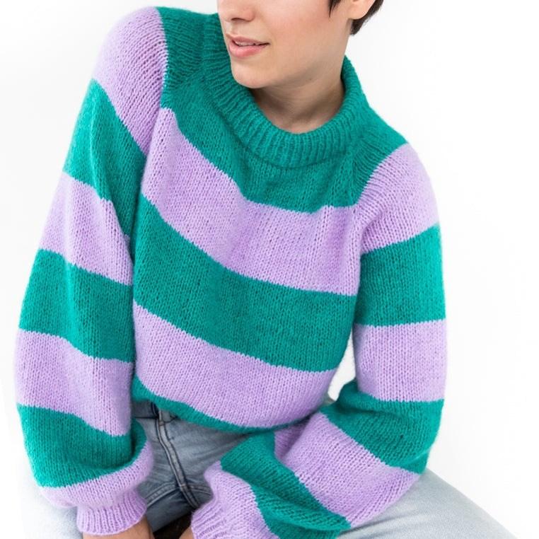 Kaos Yarn Kiss Sweater Pattern -  - 